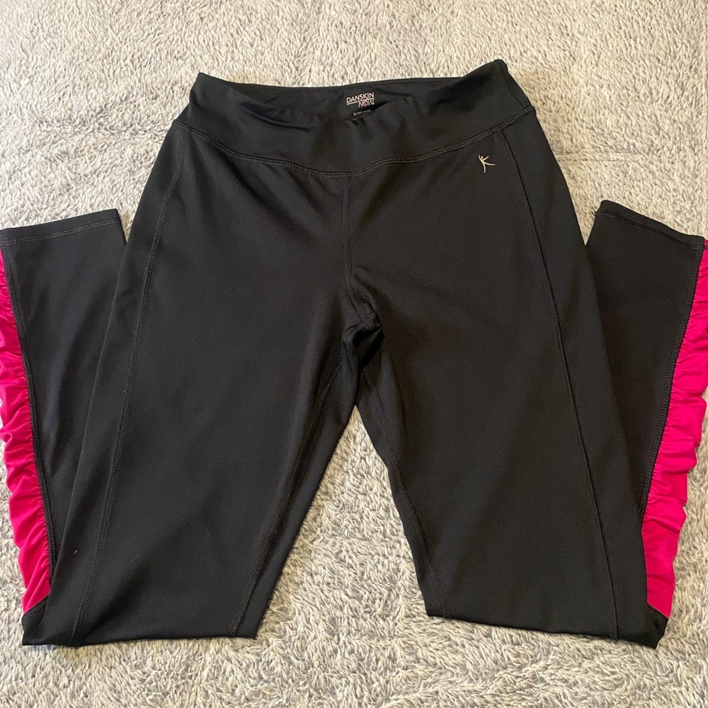 Danskin Now Black and Pink Leggings